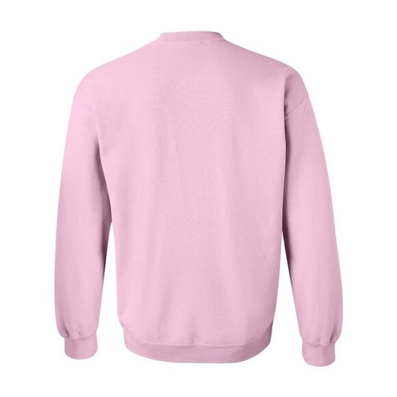 Gildan Heavy Blend Unisex Adult Crewneck Plain Sweatshirt / Light Pink - Picture 2 of 3